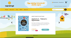 Desktop Screenshot of napraforgokiado.hu